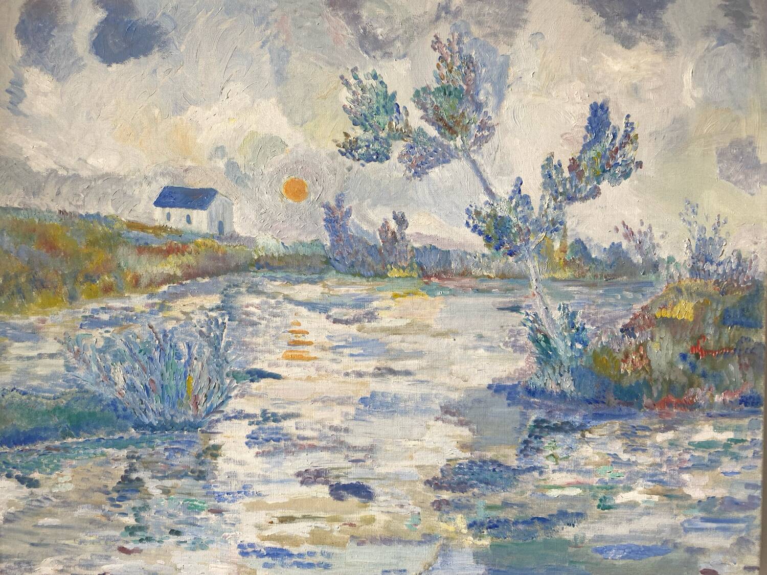 20th century landscape signed