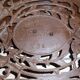 Pair of cast iron door grilles with its coat