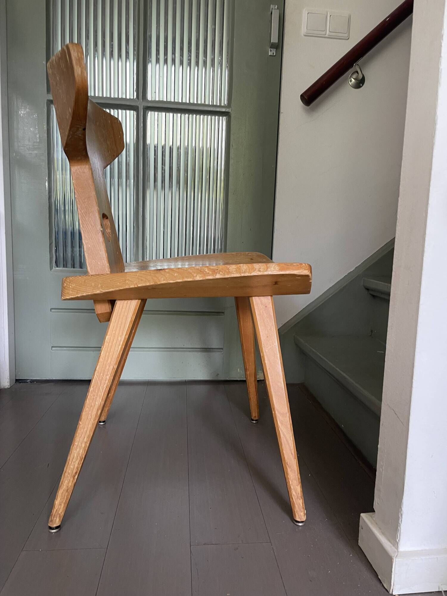 Jacob Kielland-Brandt Pine Chair 1960's
