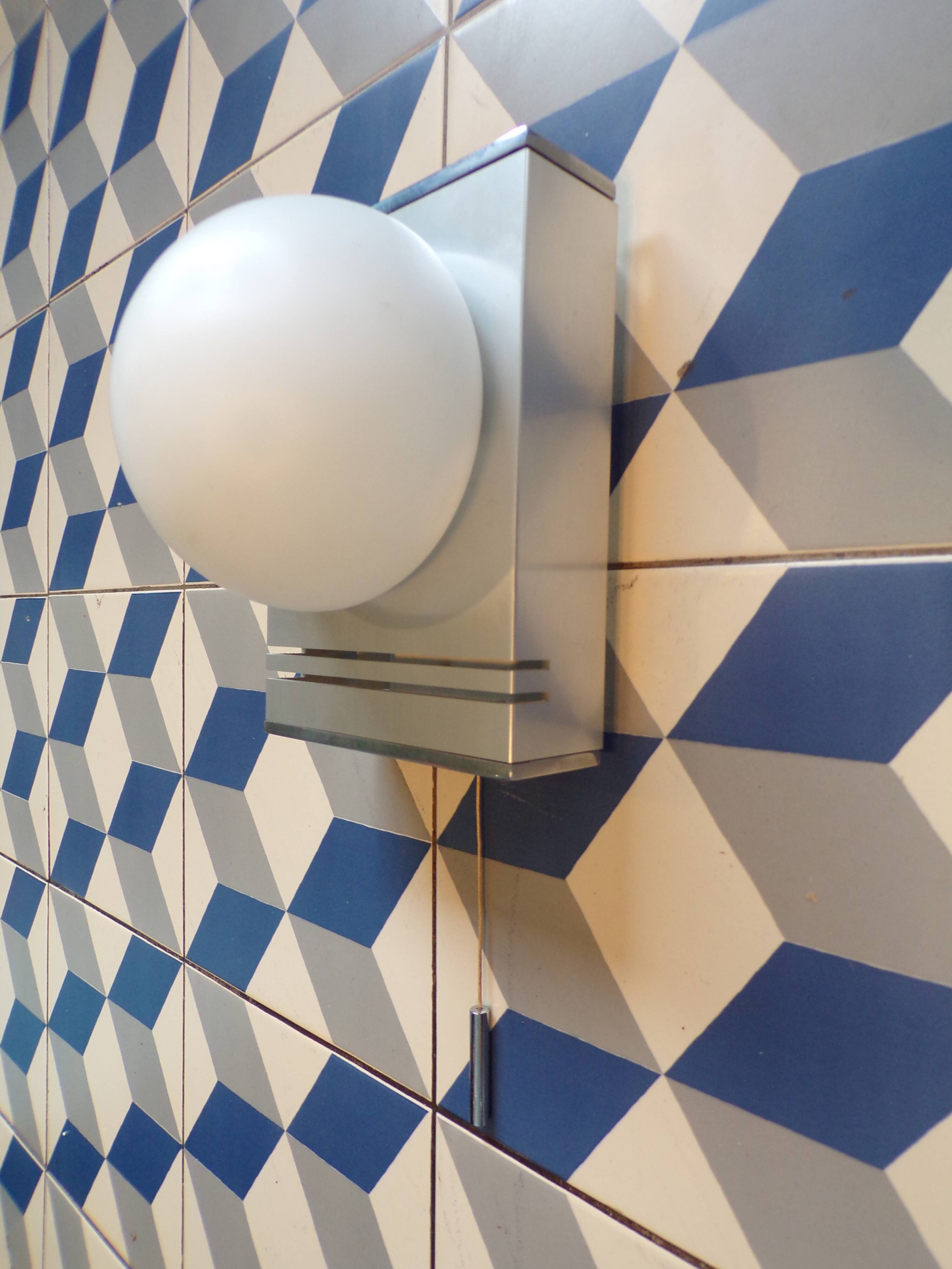 Space age wall light