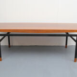 1960s design coffee table in walnut