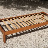 Single bed or pine bench by Roland Haeusler for Regain 1970s