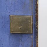 Armoire de mariée peinte d'art populaire