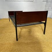 Daybed ou lit simple scandinave placage teck