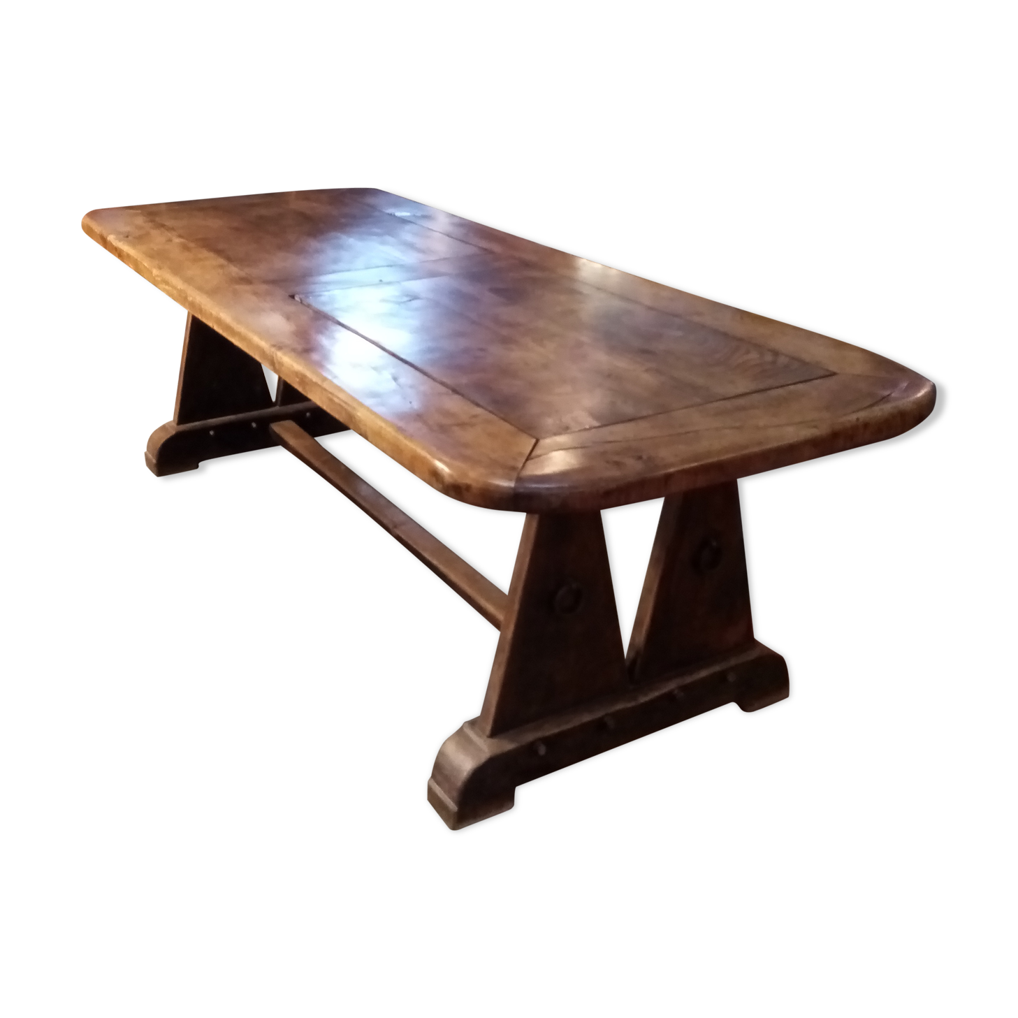 Brutalist farm table