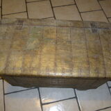 indian chest with spices and wheels
