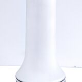 Opaline lamp base frieze stylized flowers 70s