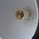 Lampadaire 5 boules orientables métal chromé vintage