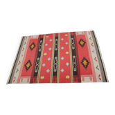 Big Indian Kilim Carpet or Rug, 1970s