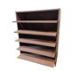 Vintage wooden shoe cabinet / drop-leaf cabinet