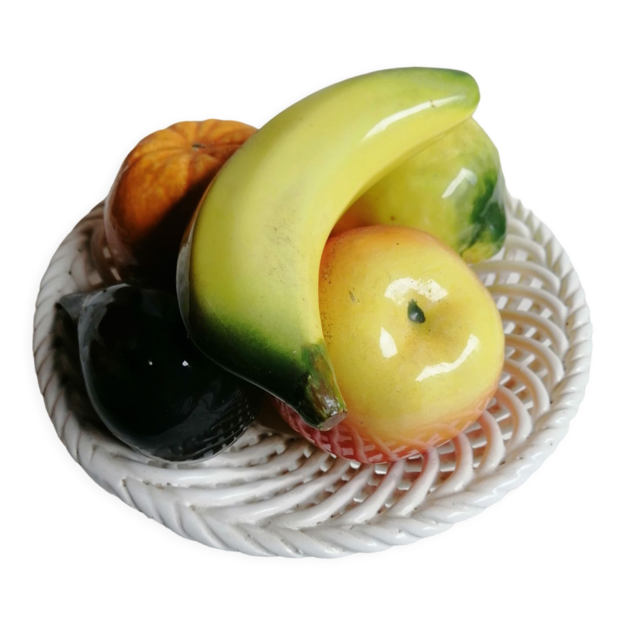 Ceramic deco fruit cup