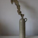 Bottle/soliflore in glazed stoneware