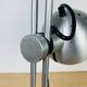 Lampe spot eyeball aluminium brossé années 70