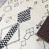 Tapis Marocain Berbère en laine 306 X 209 Cm