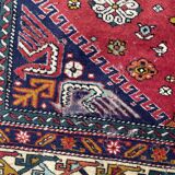 Nice large vintage carpet chirwan Azerbaijan handmade 234x310 cm