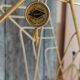 Vintage vinyl magazine rack
