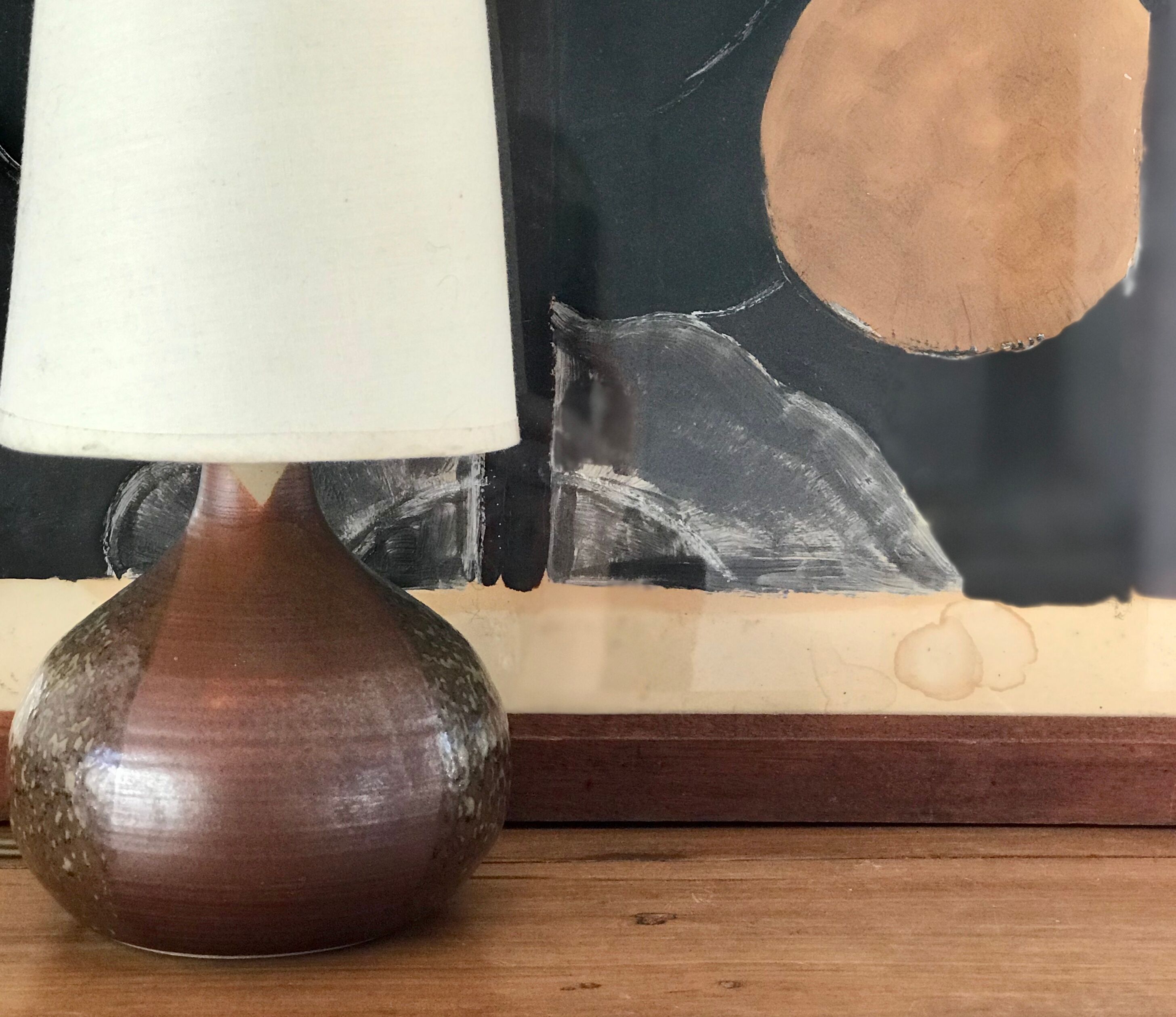 Lampe grès