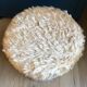 Stool Ottoman fur synthetic box storage vintage year 70