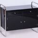 Bauhaus Cabinet in Chrome-Plated Steel by R. Slezák, Czech, 1930s