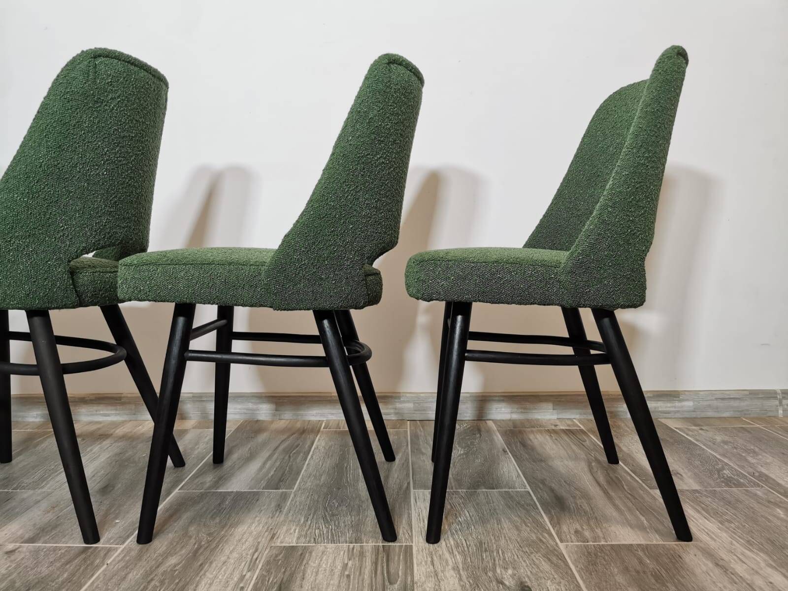 Dining Chairs by Radomir Hoffman for Ton, 1950s, Set of 4