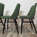 Dining Chairs by Radomir Hoffman for Ton, 1950s, Set of 4