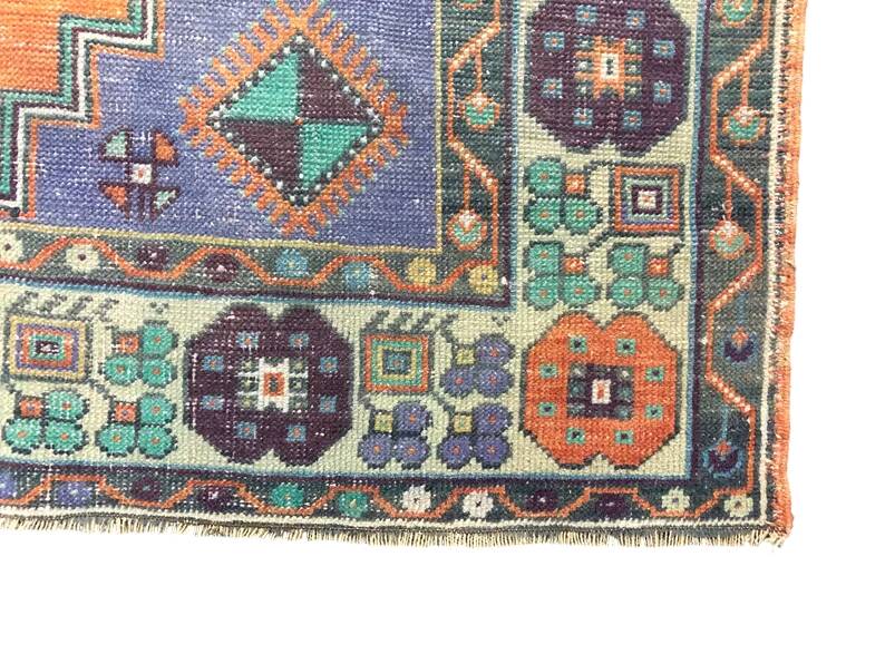 Colourful Oushak Turkish Carpet