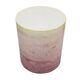 Handmade Contemporary Round Side Table in Stucco Marble, Modern Design