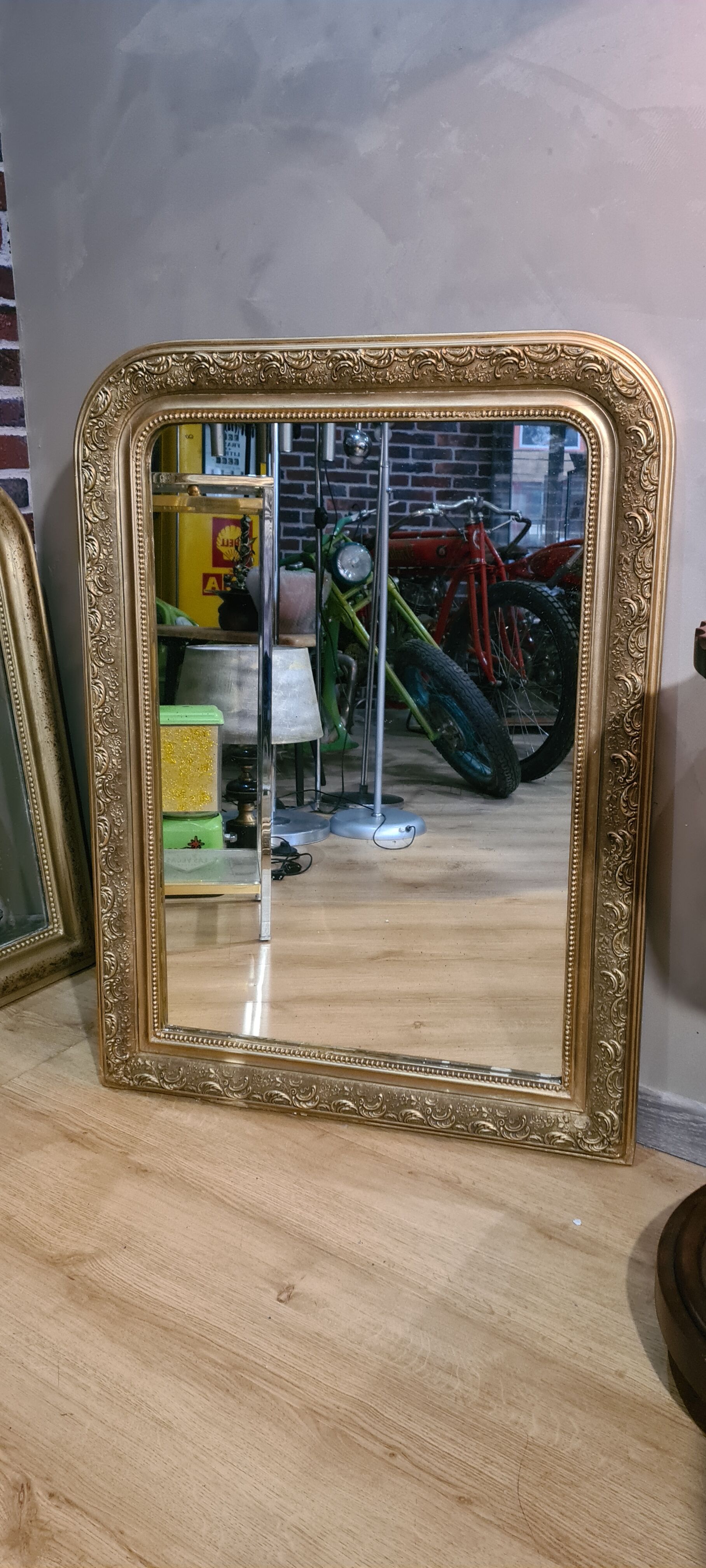 Mirror louis philippe old 1900 - 103x74cm