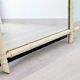 Miroir vintage style bambou blanc 84 x 63 cm – Décoration chic et intempore