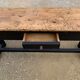 Ancienne console en bois noir