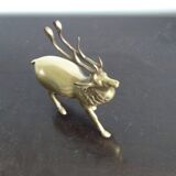 Brass deer.