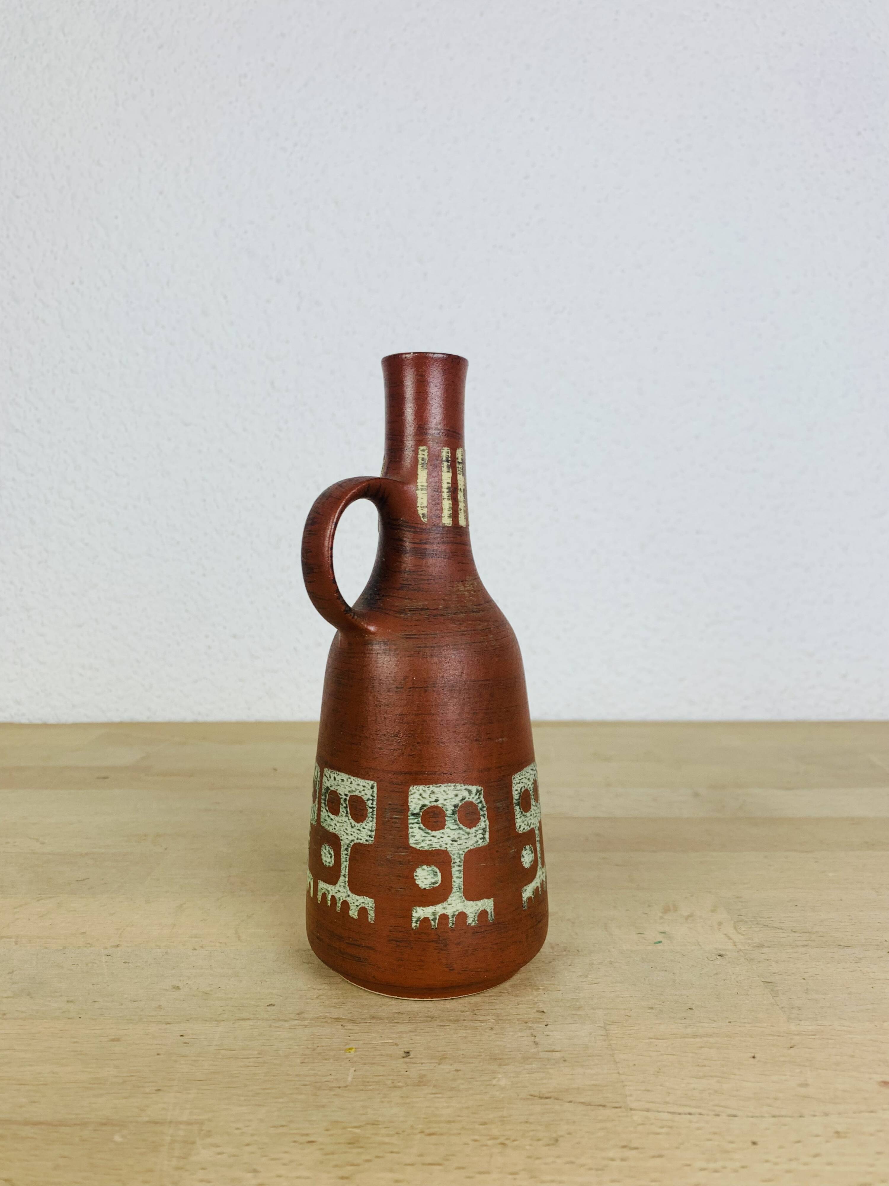 West Germany ceramic soliflore vase, 1960s