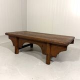 Rustic antique low coffee table side table 1900’s
