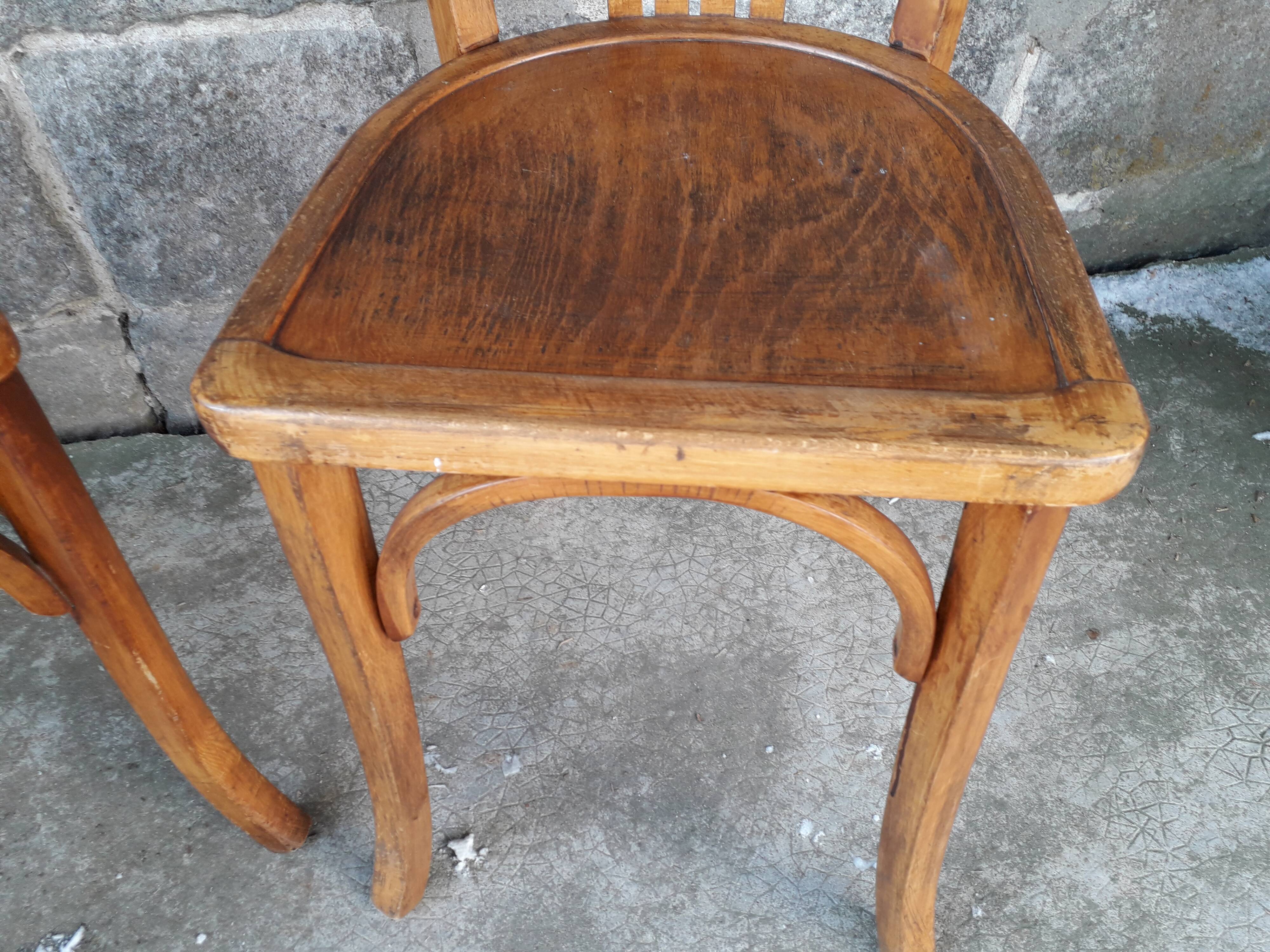 Set of four Luterma bistro chairs