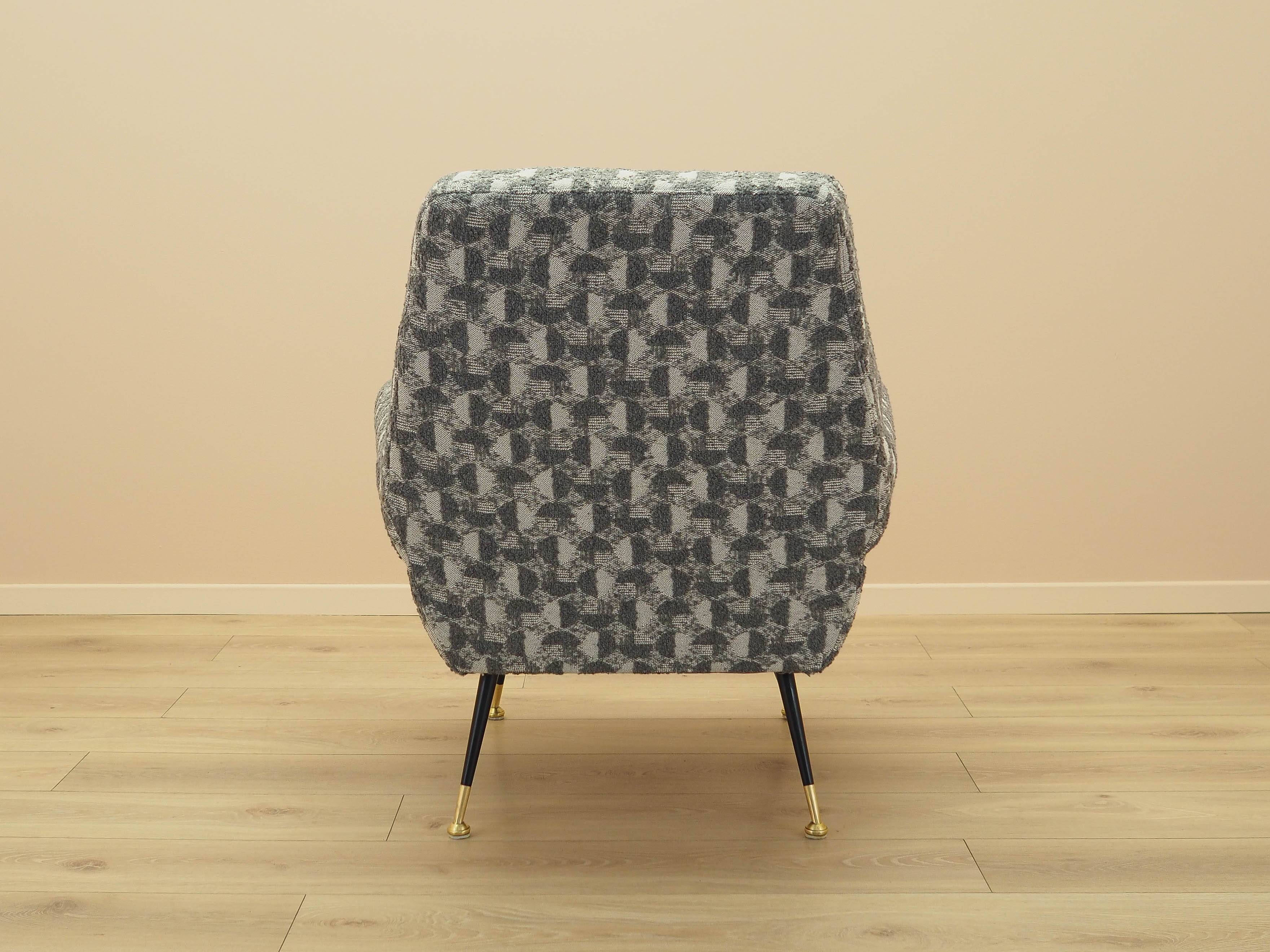 Lounge armchair, Italian design, 1970s, made in Italy