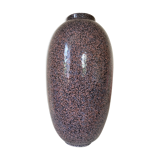 Large ceramic vase 80 style Memphis speckled terrazzo