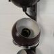 Gepo wall lamp with 3 globes, 1960s