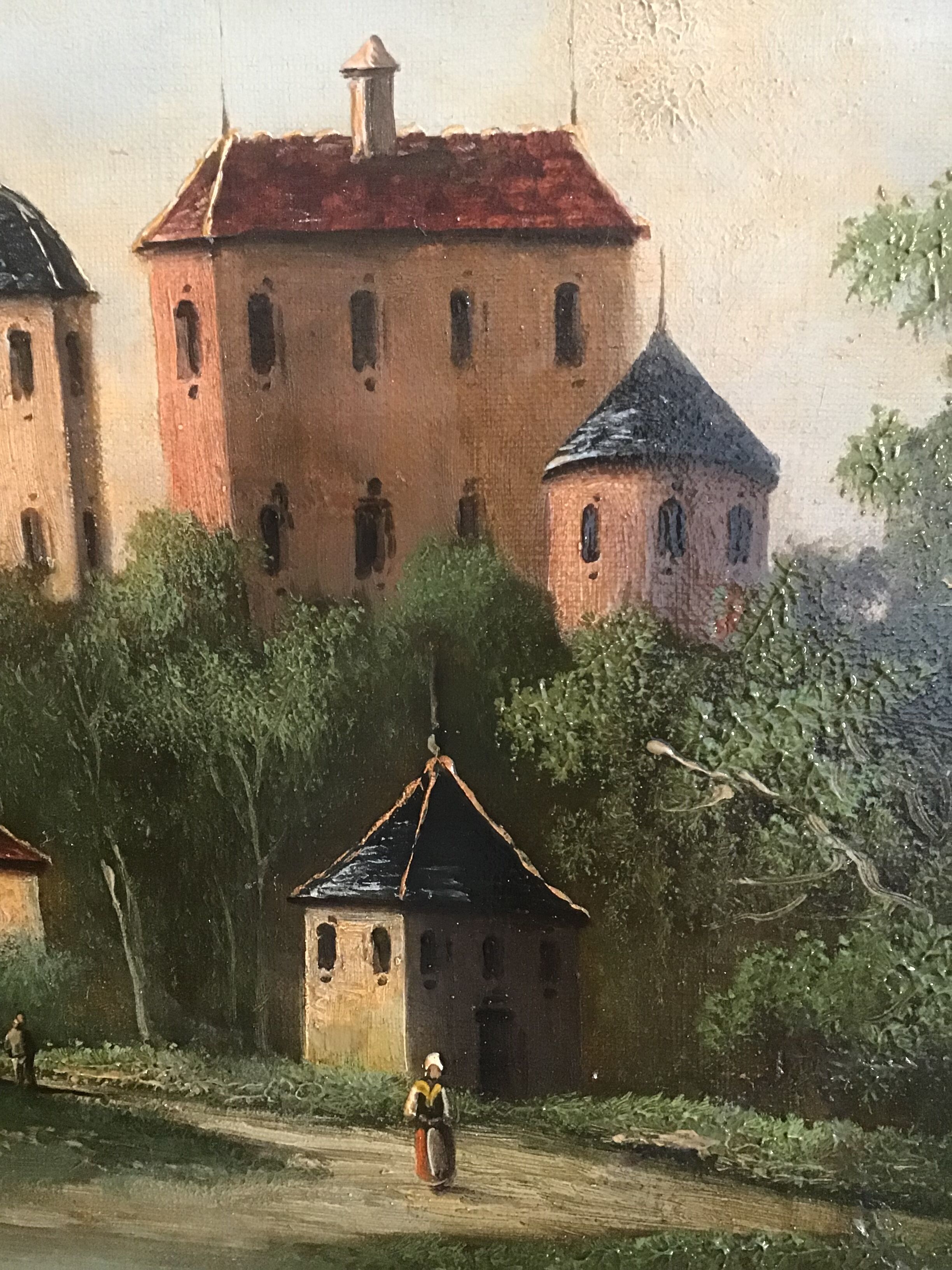 Landscape table late 19th