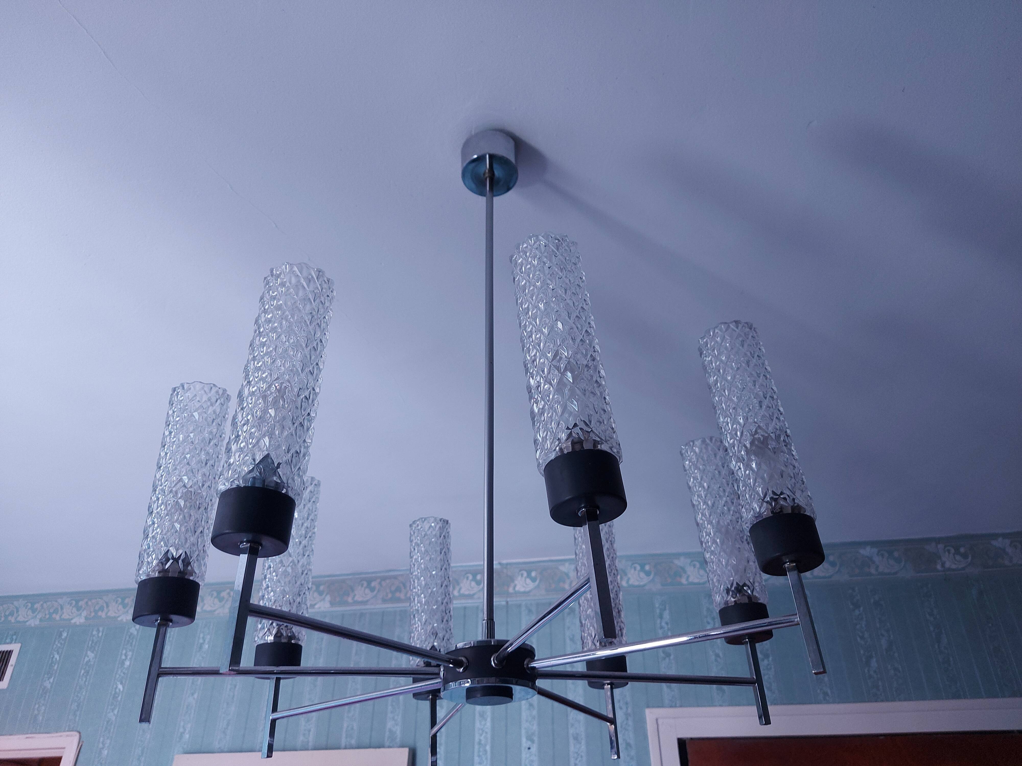 Chandelier vintage 60s