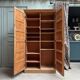 Oak notary cabinet