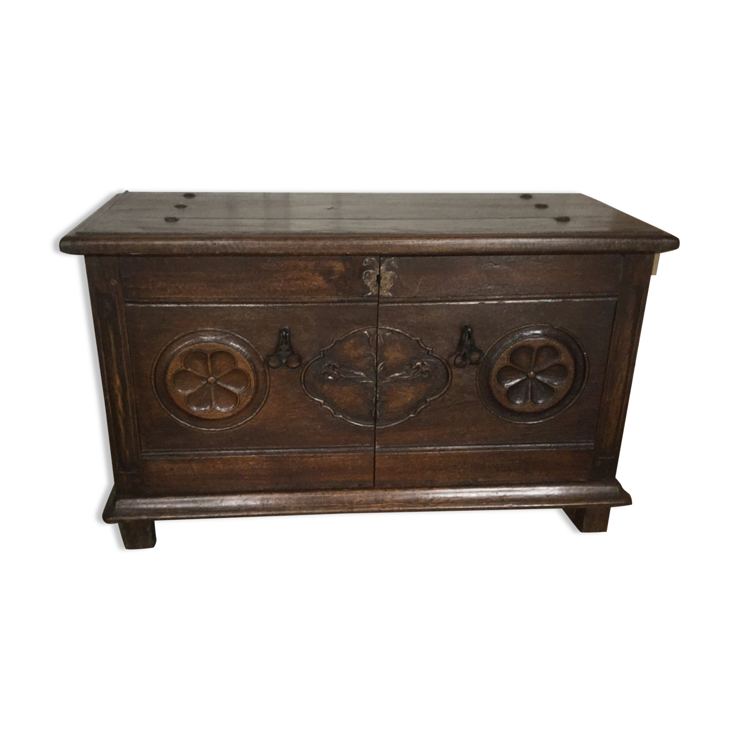 Old oak chest