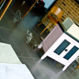 Beige trumeau mirror 100x137cm