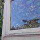 Wooden canopy 3 windows with bellows and abbatant