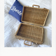 Valise vintage  en osier