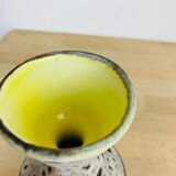 Vase signed Marius Bessone ceramic Vallauris