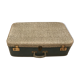 Valise vintage bleue