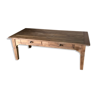 Wooden coffee table