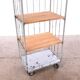 Étagères industrielles sur roues Trolley