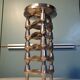 5 Nagel Bmf candle holders and a dish.