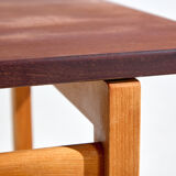 Table basse en chêne par Hans J. Wegner pour Getama